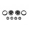 Spring retainers, upper & lower (2)/ piston head set (2-hole