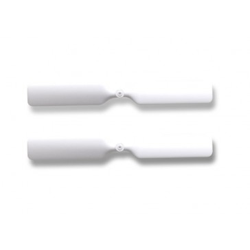 DISC.. NE260 SOLO PRO TAIL ROTOR BLADES / WHITE