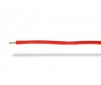 20AWG (0,50mm²) silicone wire, red - 1m