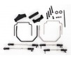 Sway bar kit, Revo (front and rear) (includes thick and thin
