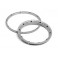 Heavy Duty Wheel Bead Lock Rings Silver F. 2 Whl