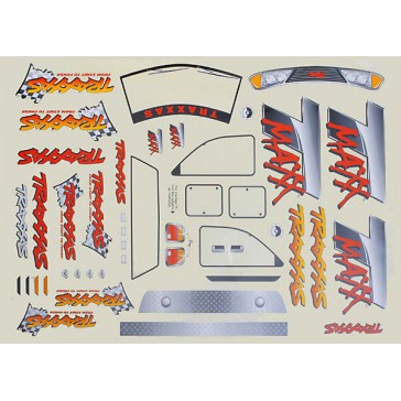 Decal sheet, T-Maxx (use with 4911X body)