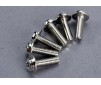 Screws, 3x10mm washerhead machine (6)