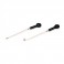 Servo Pushrod Set w/ Ball Link (2): 120SR