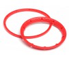 Heavy Duty Wheel Bead Lock Rings (Red/For 2 Wheels