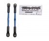 Turnbuckles, aluminum (blue-anodized), toe links, 61mm (2) (