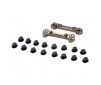 Adjustable Front Hinge Pin Brace w/Inserts: 8B/8T