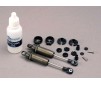 DISC.. Shocks, long (hard-anodized & Teflon-coated T6 aluminum) w/o