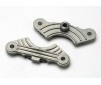 Brake pad set (inner and outer calipers with bonded friction