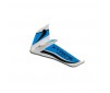 DISC.. Tail Fins-type A Blue (Eflite MCX)