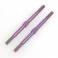 DISC.. Titanium Turnbuckle: purple - 53mm (pr)