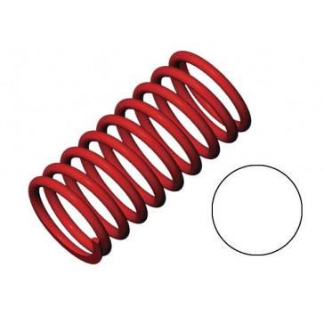 Spring, shock (red) (GTR) (2.9 rate white) (std. front 90mm)