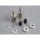 Servo rod connectors (2)/ 3mm set screws