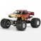 DISC.. CHEVY SILVERADO CLEAR BODY SOLID AXLE MONSTER TRUCK