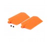 DISC.. Flybar Paddle Set: Orange: B450 3D: B400