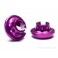 DISC.. ALUMINIUM SPRING PERCH (PURPLE/4 PCS)