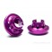 DISC.. ALUMINIUM SPRING PERCH (PURPLE/4 PCS)