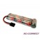 DISC.. Stickpack 4600mAh, 7 cell, 8.4V, Flat, NiMH, Traxxas plug