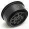 DISC.. SC10 KMC REAR WHEELS BLACK no hex