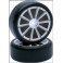 DISC.. VTEC Wheelsticker Racing 10 spoke