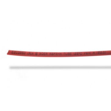 2mm thick shrink tube red - 1m