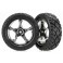 Tires & wheels, assembled (Tracer 2.2 chrome wheels, Anacond