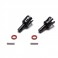 DISC.. Front/Rear HD Lightened Outdrive Set (2): 8B. 8T