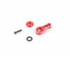 DISC.. AMZ Option Alum. Servo Horn (Red)