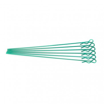 Extra Long Body Clip 1/10 - Metallic Green (6)