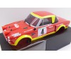 FIAT 124 ABARTH PAINTED BODY 1/10