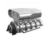 CHROME MOCK INTAKE & BLOWER SET