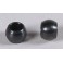 Steel ball Ø7 x 5mm, hole 4mm, 2pcs.