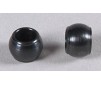Steel ball Ø7 x 5mm, hole 4mm, 2pcs.