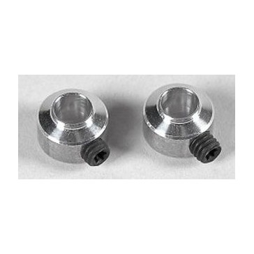 Aluminium collet 5mm, 2pcs.