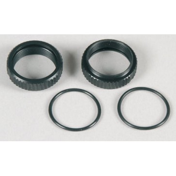 Plastic adjusting rings 20mm, w.O-ring,  2pcs.