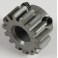 Steel gear wheel 15t. narrow, 1pce.