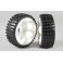 Off-Road Buggy tires S narrow glued, 2pcs.