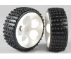 Off-Road Buggy tires M narrow glued, 2pcs.