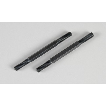 Wishb.threaded rods M7 r.-l.89mm, 2pcs.