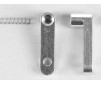 Alum.bow. cable holder long New, 2pcs.