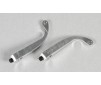 Alum. brake lever long, 2pcs.