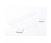 Touring Car Wing + 2 End Plates - Clear