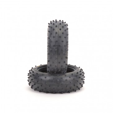 Mini Spike 2: Front Tyres - Silver (pr)