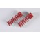 Damper spring, prog. 2,3x68, red, 2pcs.