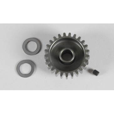 Steel gearwheel hardened 25t.profil displ., 1pce.