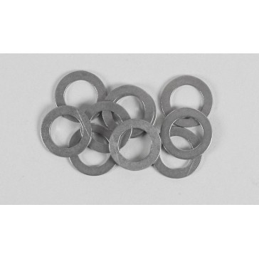 Shim rings 10x16x1mm, 10pcs.