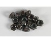 Self-locking hexagon nut, M6, 15pcs.