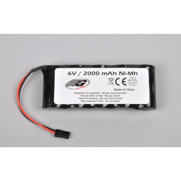 receiver battery NiMH 6V-20000mAh, 1pce.