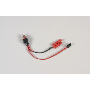 Rreceiver cable w.switch FG-JR, 1pce.