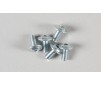 Lenticular flange head screw M3x6, 5pcs.